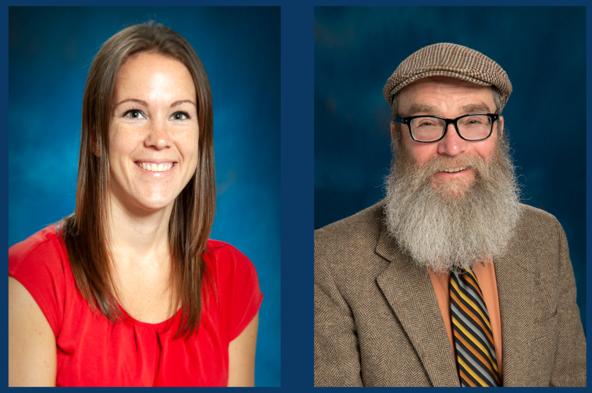 Portraits of Meghan Baruth and Gary Lange